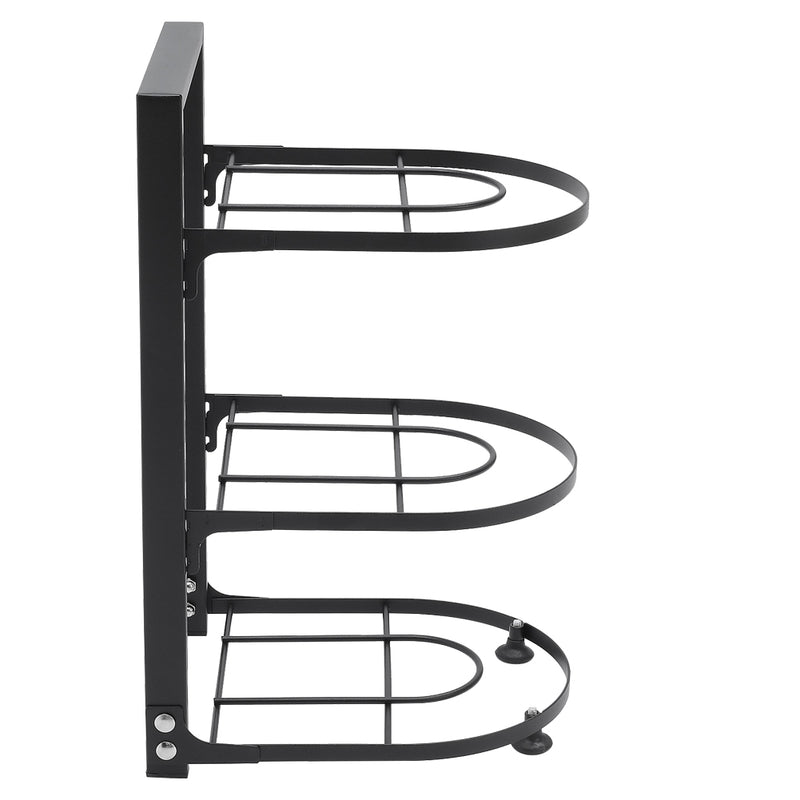 Lifeideas 3-Tier Adjustable Kitchen Organiser Rack for Pot Pan