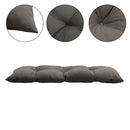 Breeins Weatherproof Dark Grey Bench Cushion Pad
