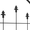 Outsunny Set of 4 Metal Trellis for Climbing Plants, Arrow Design