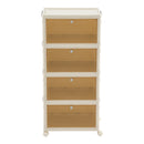 4/5/6-Tier Foldable Shoe Cabinet With Wheels