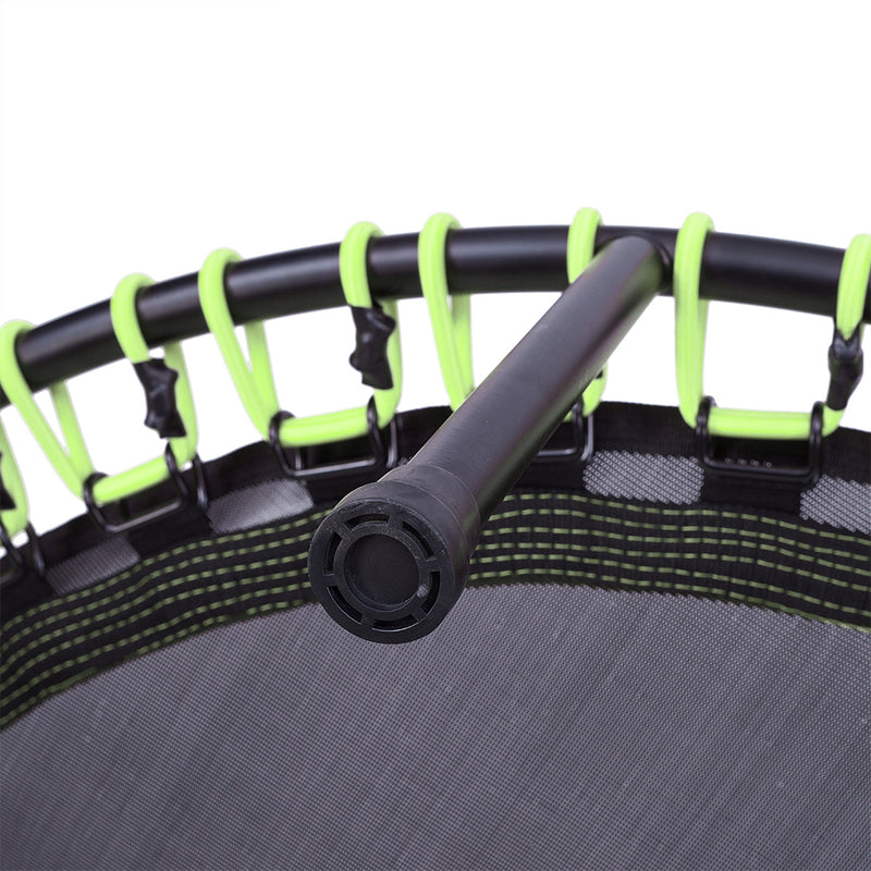 Lifeideas 48in Bungee Cords Foldable Round Trampoline with Adjustable U-Handle Bar