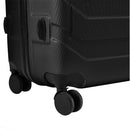 Livingandhome Rolling Hardshell Luggage Travel Suitcase