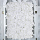 Lifeideas Handcrafted White Silk Hydrangea Flower Panel