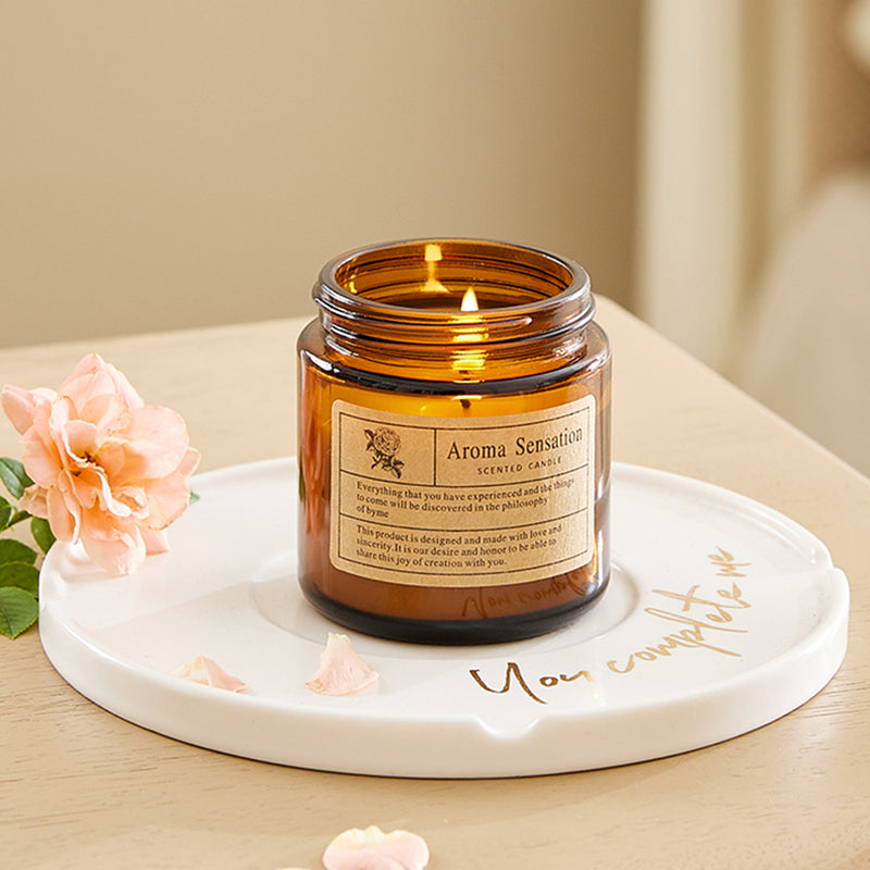 Lifeideas 3Pcs Natural Soy Wax Scented Candle Set