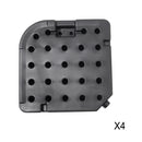 Garden Sanctuary HDPE Square Water and Sand Filled Freestanding Parasol Base