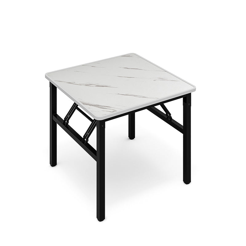 Livingandhome Marble Effect Folding Coffee Table
