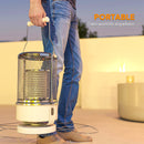 Outsunny Patio Electric Heater With Separation Coil, 2000KW Infrared Heater