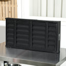 Outsunny Portable Charcoal Grill With Pull-Out Charcoal Basin