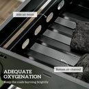 Outsunny Portable Charcoal Grill With Pull-Out Charcoal Basin