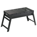 Outsunny Portable Charcoal Grill With Pull-Out Charcoal Basin