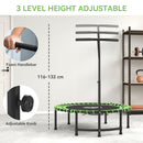 HOMCOM Trampoline Outdoor Bouncer Jumper Adjustable Handle