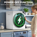 HOMCOM 5kg Vented Tumble Dryer, Compact Dryer With 5 Drying Modes, White