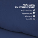 Outsunny Cushion Set with Seat & Back Pad, CUSHION ONLY, Dark Blue