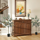 HOMCOM 2 Pack Artificial Plants, Faux Silk Eucalyptus Trees, 120cm