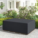 Outsunny Outdoor Furniture Protective Cover, Black