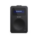 Sharp Tokyo Mono DAB+ Radio - Midnight Black