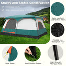 4-6 /  8-10 Person Camping Tent With Porch And Rainfly