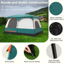 4-6 /  8-10 Person Camping Tent With Porch And Rainfly