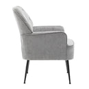 Livingandhome Elegant Chenille Leisure Chair