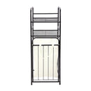 Lifeideas 3-Tier Tilt Out Laundry Hamper Shelf Bathroom Storage Organizer Rack