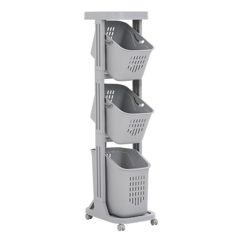 Lifeideas 4-Tier Laundry Storage  with Wheels