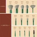 Livingandhome Professional Makeup Brush Set 14 Pcs for Foundation Powder Concealers Eye Shadows Blush