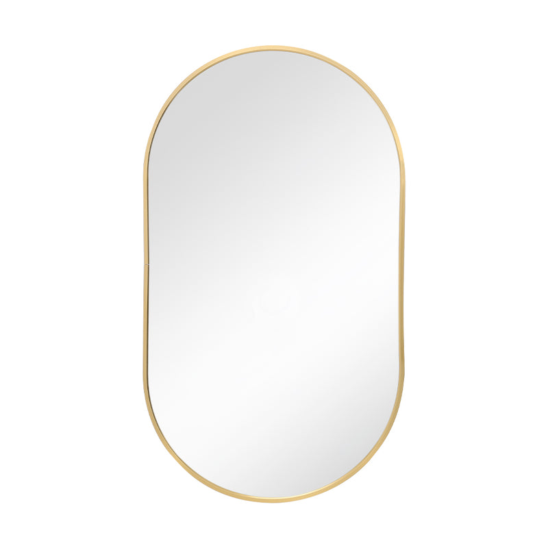 Cottonfy UK Oval Metal Wall Mirror