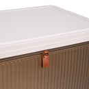 Lifeideas 4-layer Thicken Foldable Shoe Storage Box with Wheels