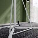 HOMCOM Punchbag & Speedball Boxing Station Frame Freestanding, White