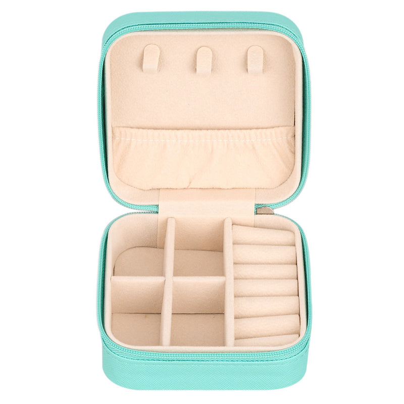 Sheonly Portable PU Leather Travel Jewellery Box