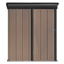 Breeins Lockable Metal Garden Storage Shed