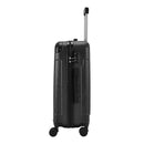 Livingandhome Modern Hardside Spinner Suitcase with Combination Lock