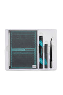 Sheonly 280Pcs DIY Cluster Lash Extensions Kit 60D+80D