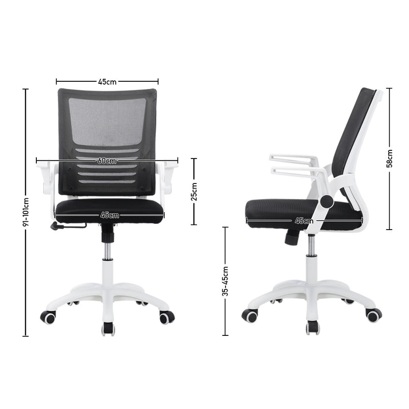 Livingandhome Ergonomic Mesh Office Desk Swivel Chair