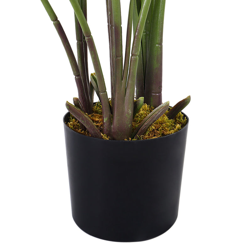 Garden Sanctuary 180 cm Tall Artificial Banana Leaf Tree Faux Large Plants in Pot