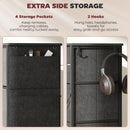 HOMCOM Fabric Chest Of Drawers, 8 Drawer Dresser For Bedroom