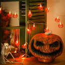 Smiley Pumpkin String Lights Decoration