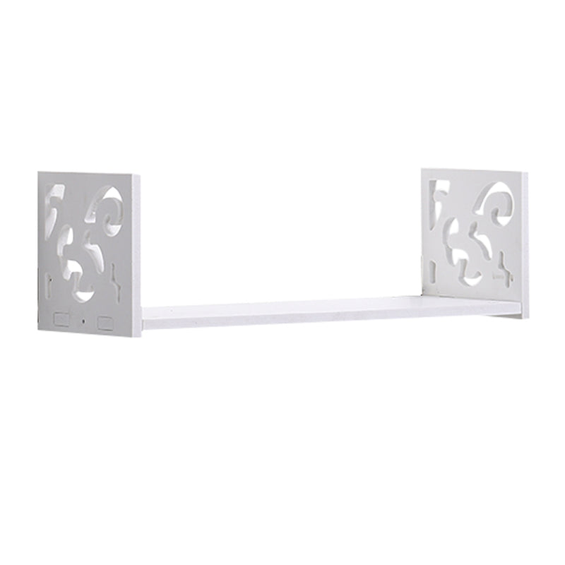 Livingandhome Modern Set of 2 U-Shaped Wall Floating Shelves