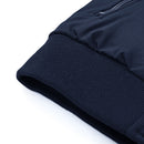 Outdoor Zip-up Windproof Lightweight Bomber Jacket Casual Varsity Outerwear - Navy