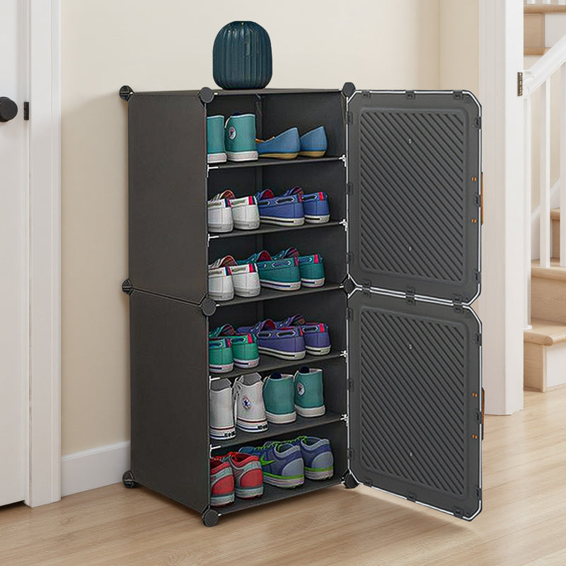 Livingandhome Freestanding 6-Tier Shoe Organizer