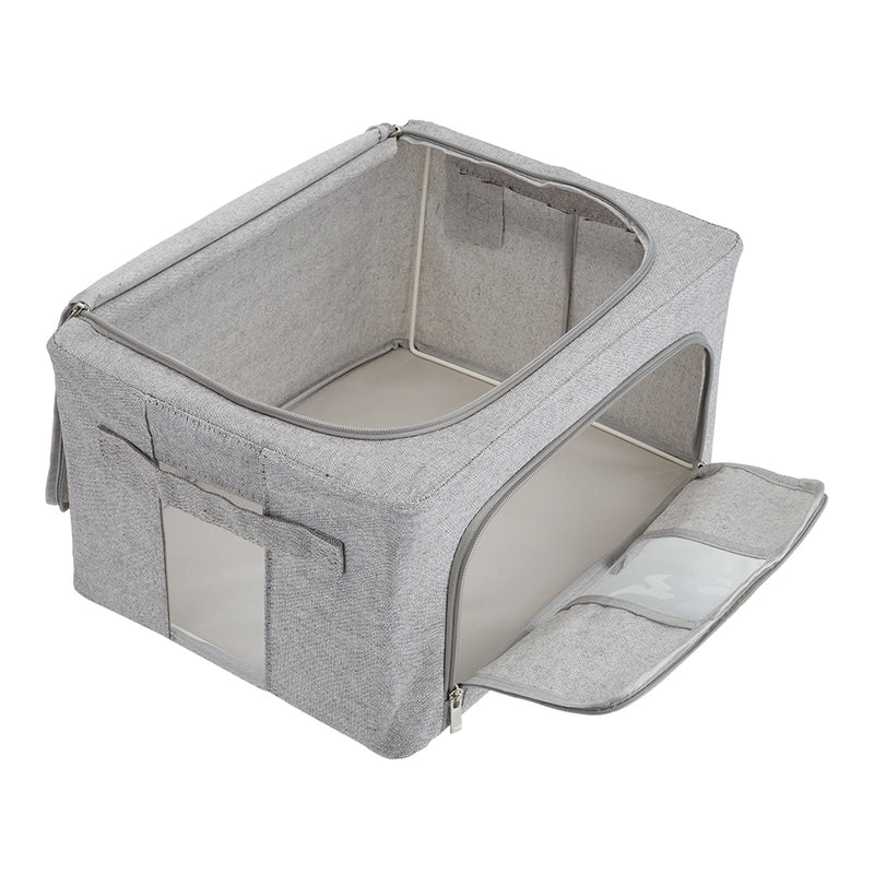 Lifeideas 100L Fabric Storage Box with Metal Frame