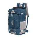 Modishion Peacock Blue Expandable Backpack