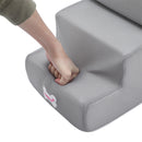 Livingandhome 3-step Upholstered Pet Stairs