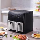 Lifeideas 8L Touch Screen Dual Basket Air Fryer