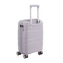 Livingandhome 4PCS Lockable Travel Suitcase Set