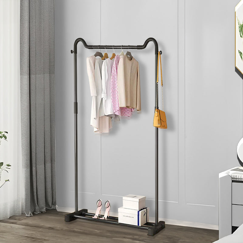 Lifeideas Freestanding Black Garment Clothes Rack