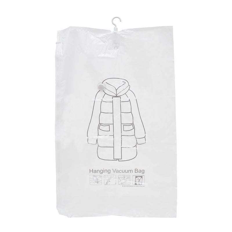 Lifeideas 5 Pack Hanging Vacuum Compression Storage Bags