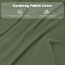 HOMCOM Folding Chairs Set of 4 with Cushioned Seat, Steel Frame