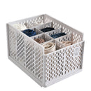 Lifeideas Plastic Stackable Clothes Storage Basket Drawer Organizer