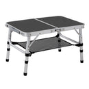 Breeins 60cm/90cm Folding Camping Table with Carrying Handle